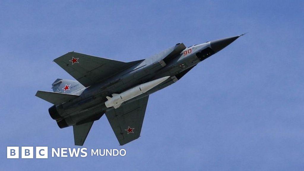 Guerra en Ucrania: qué son los misiles hipersónicos que Rusia está utilizando en el conflicto (y cómo pueden cambiar las guerras del futuro)