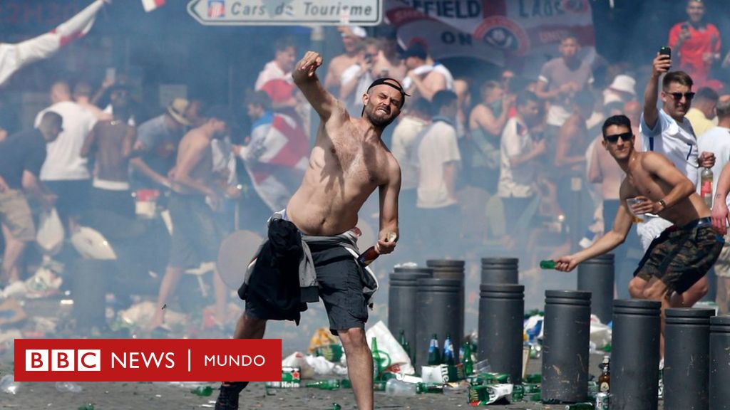 Fútbol: el "festival de violencia" que los hooligans rusos en el Mundial de Rusia 2018 - BBC News Mundo
