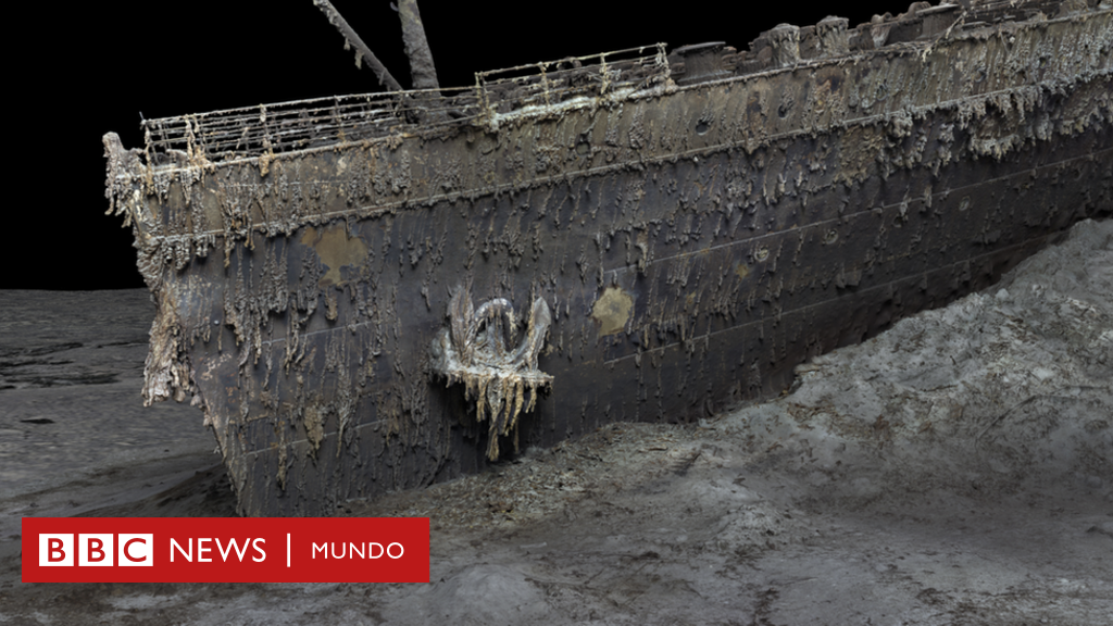 Las detalladas imágenes del Titanic que muestran el famoso naufragio como nunca lo habías visto