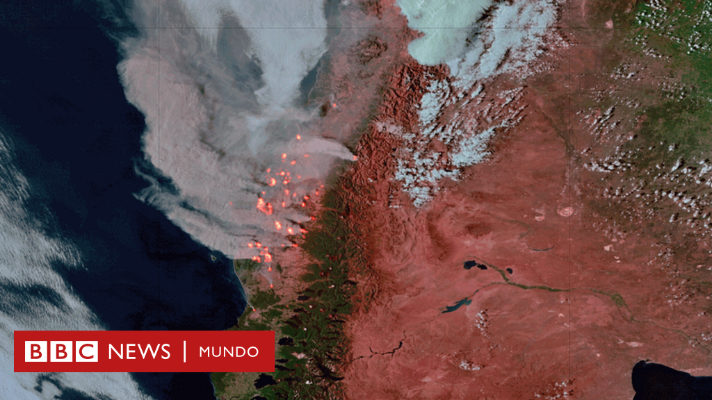 Incendios En Chile Las Imágenes Satelitales Que Muestran La Magnitud De La Ola De Fuegos La 4657