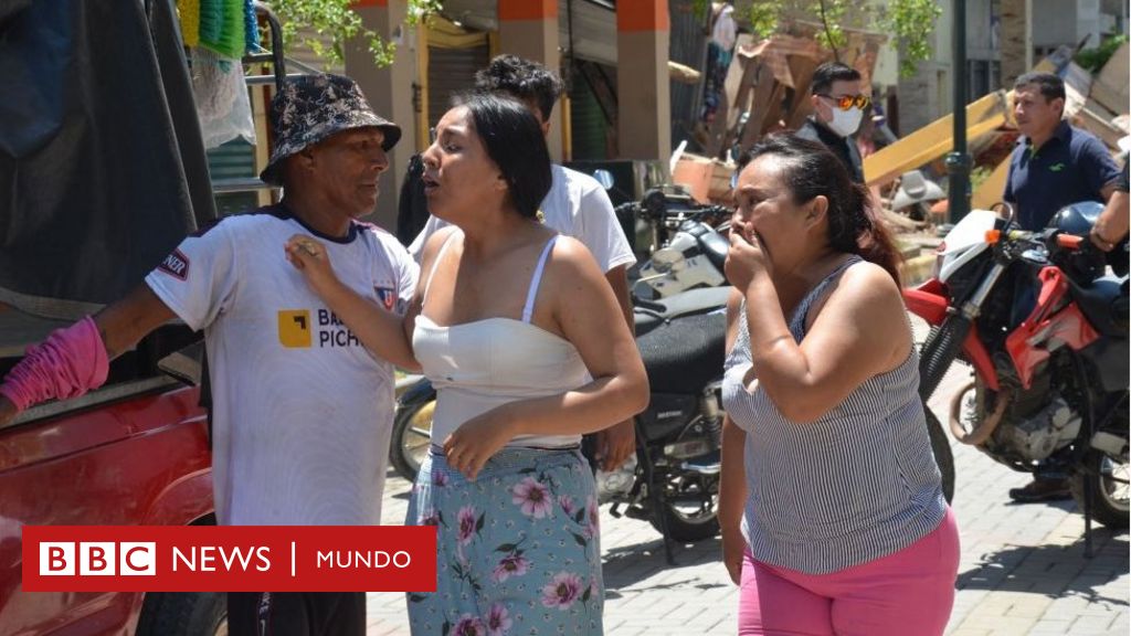 Séisme en Equateur : au moins 14 morts et des centaines de blessés par un fort séisme de magnitude 6,8