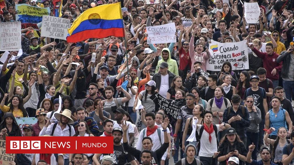 Paro nacional en Colombia 4 motivos detrás de las multitudinarias