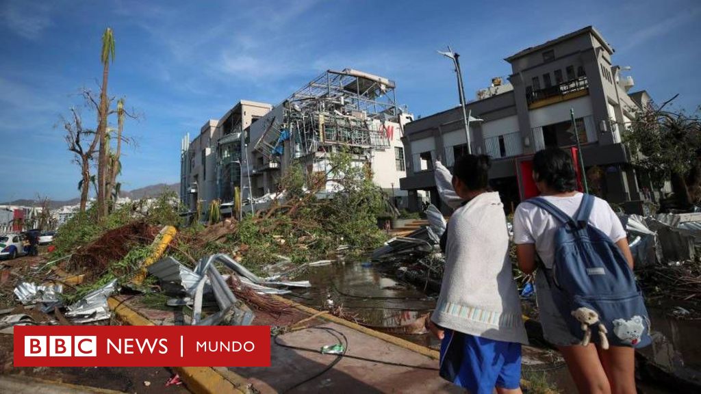 Las imágenes de la destrucción que dejó en Acapulco el huracán Otis