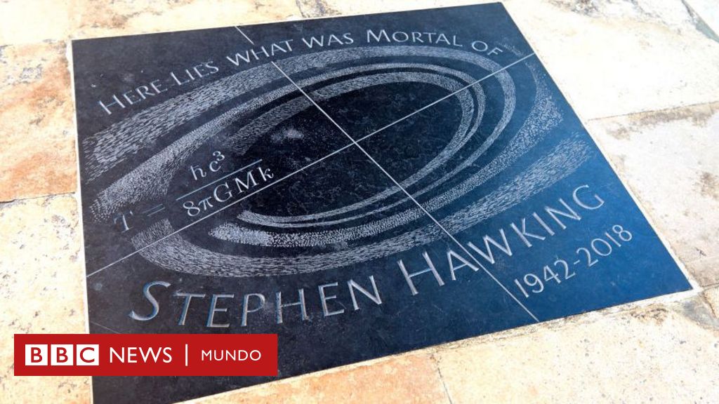 La ecuación que hay en la tumba de Stephen Hawking: ¿Cuál es su significado?