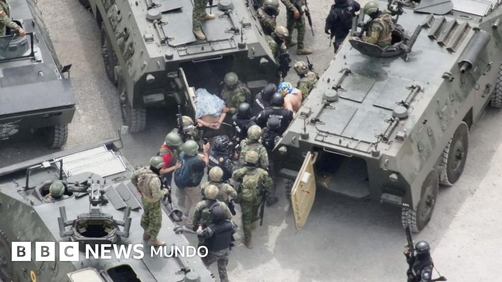 El megaoperativo militar de Ecuador para trasladar de cárcel al líder de una banda acusado de amenazar al candidato asesinado Fernando Villavicencio