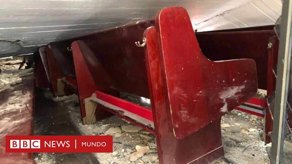 El derrumbe del techo de una iglesia en México deja al menos 10 muertos y 60 heridos
