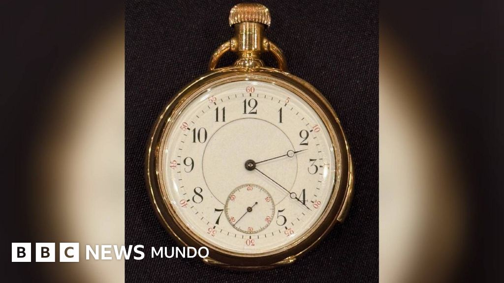 Un reloj del Titanic se subasta por un récord de $2.33 millones