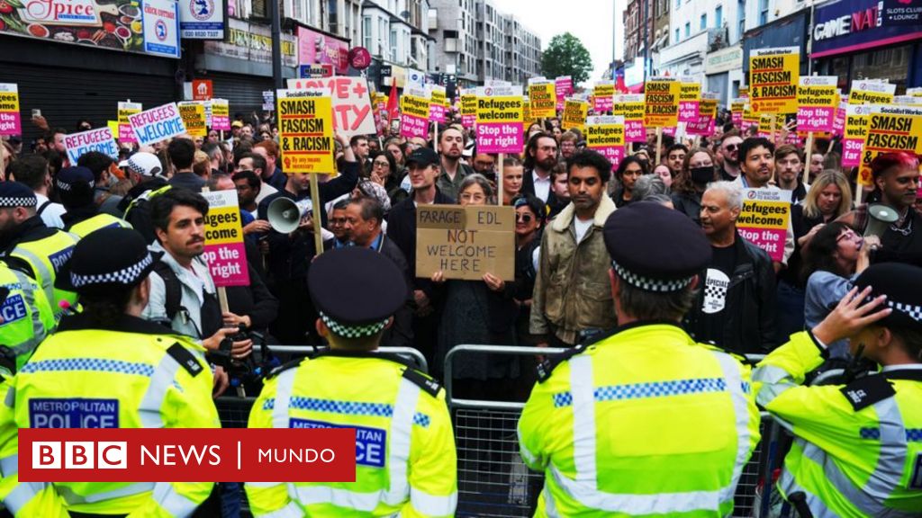 United Kingdom: The British government’s harsh response and counter-marches against the serious riots carried out by members of the extreme right