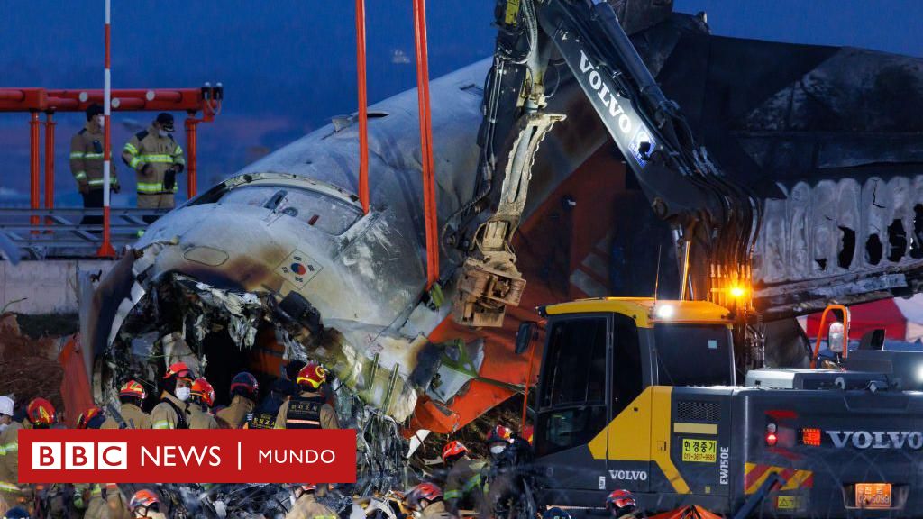 Mueren 179 personas y dos sobreviven en el peor accidente de avión de la historia de Corea del Sur