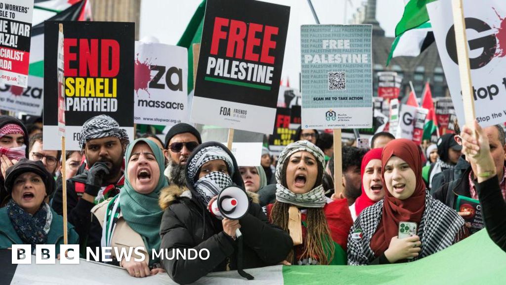 En fotos: cientos de miles de personas se manifiestan alrededor del mundo para pedir el fin a los ataques de Israel en Gaza