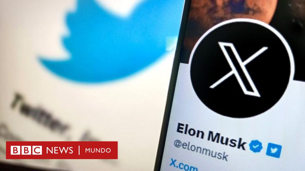 Adiós al pajarito: Elon Musk reemplaza el logotipo de Twitter por una "X"