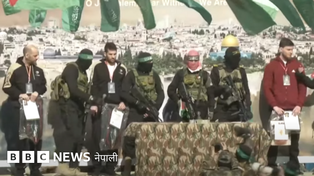 हमास : युद्धविरामयता छैटौँपटक इजरेली बन्धक मुक्त, बदलामा ३६० प्यालेस्टिनी बन्दी छुट्दै