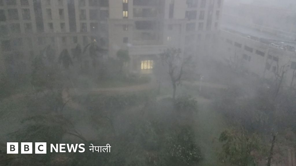 चीनमा एक दशकयताकै शक्तिशाली समुद्री आँधी