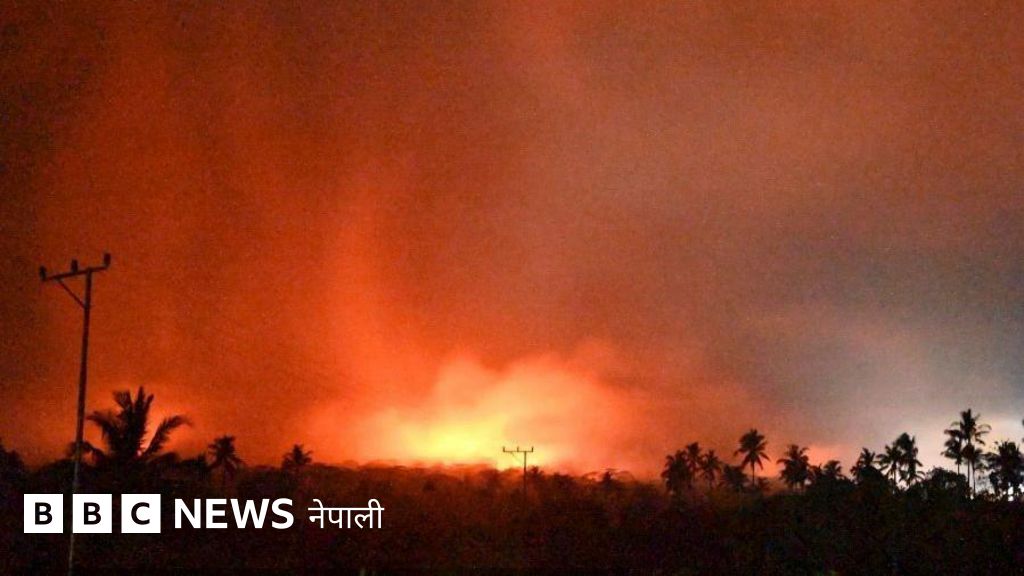 इन्डोनेशिया ज्वालामुखी विस्फोटन : कम्तीमा १० जनाको मृत्यु