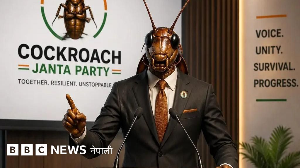 भारतीय राजनीतिमा साङ्लोको नामले ल्याइदिएको हलचल : नेपालको जेन जी आन्दोलनभन्दा कति भिन्न
#BBCNepali #CockroachJantaParty #CJP