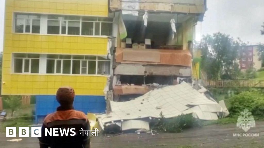 रुसमा म्याग्निट्यूड ८.८ को भूकम्प, अभिलेखमा भएकामध्ये 'छैटौँ ठूलो' - www.bbc.com