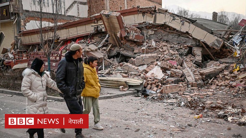 चीन भूकम्प: मृतकको सङ्ख्या बढ्यो, जीवित व्यक्तिको खोजी र उद्धार टुङ्गिने क्रममा
