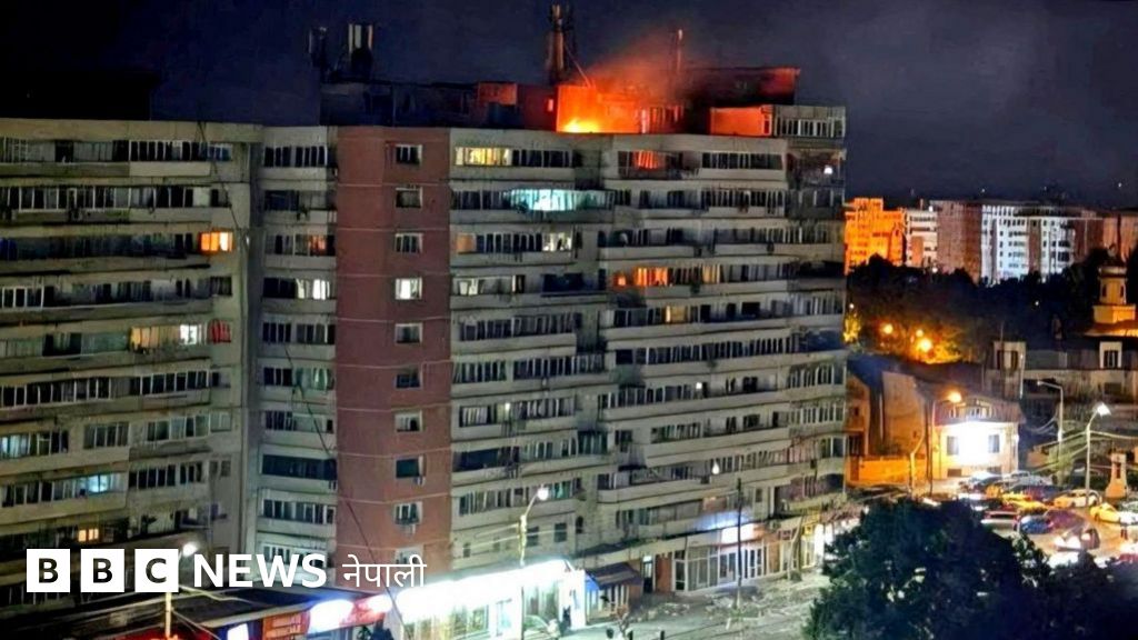 रुसले युक्रेनतिर प्रहार गरेको ड्रोन रुमेनियाको आवासीय भवनमा बज्रियो