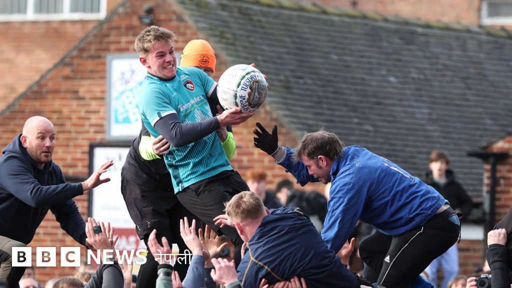 रोयल श्रोभ्टाइड फुटबल : १२औँ शताब्दीदेखि हुँदै आएको र सयौँ मानिसले खेल्ने प्रतियोगिता