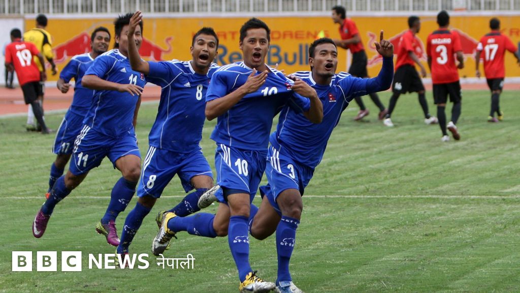विश्वकप छनोट खेलमा नीराजन रायमाझीको ह्याट्रिकदेखि हरि खड्का र अञ्जन बिष्टको कीर्तिमानसम्म
#BBCNepali #FIFAWorldCup #NepalFootball