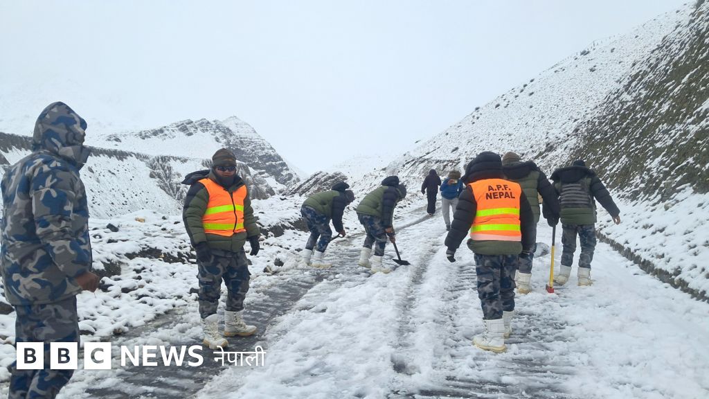 ठाउँठाउँमा हिउँदे वर्षा र हिमपात, मौसममा सुधार कहिलेबाट - www.bbc.com