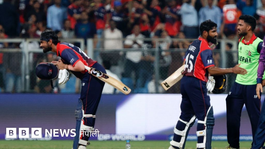 एकमात्र खेल जितेर विश्वकप यात्रा अन्त्य, नेपाली टोलीले देखाएको 'आशा र अस्थिरता' - www.bbc.com