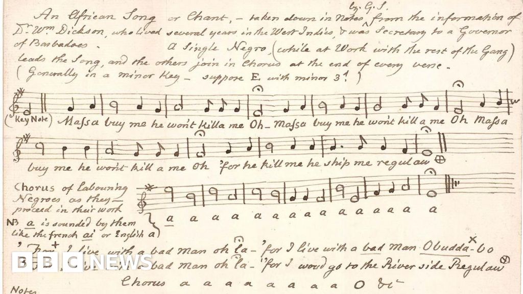 Funding for project on Barbados' oldest sheet music