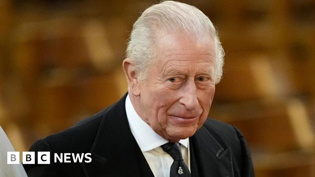King at Duchess of Kent's funeral but ill Queen not attending