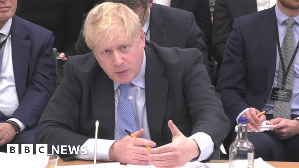 Boris Johnson says he thought it was 'right and proper' to thank staff with events