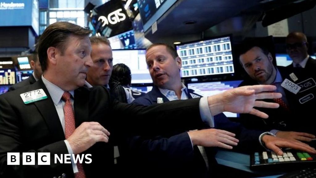 Dow Jones closes at record high BBC News