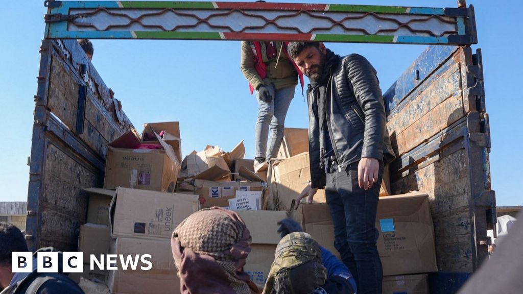 Turkey-Syria earthquake: First aid convoy reaches opposition-held Idlib