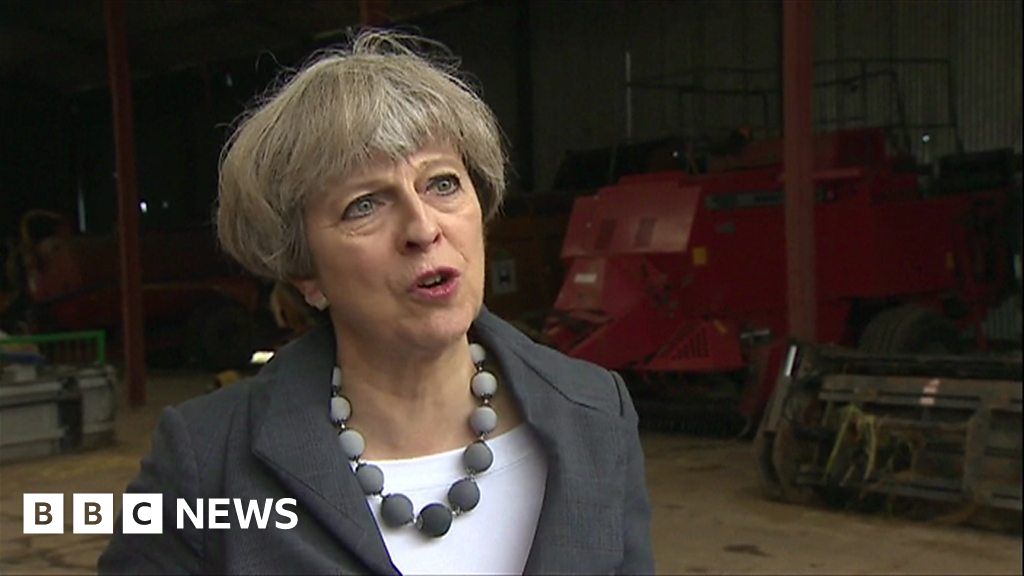 Theresa May Attacks Jeremy Corbyn Over Marriage Tax Bbc News