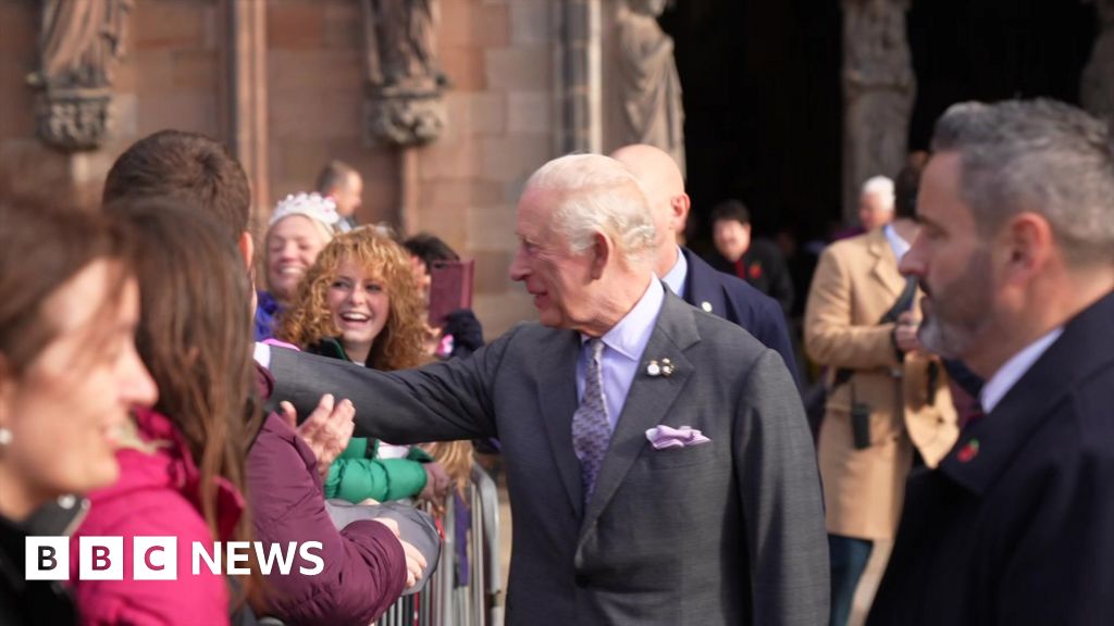 King Charles heckled over Prince Andrew and Epstein