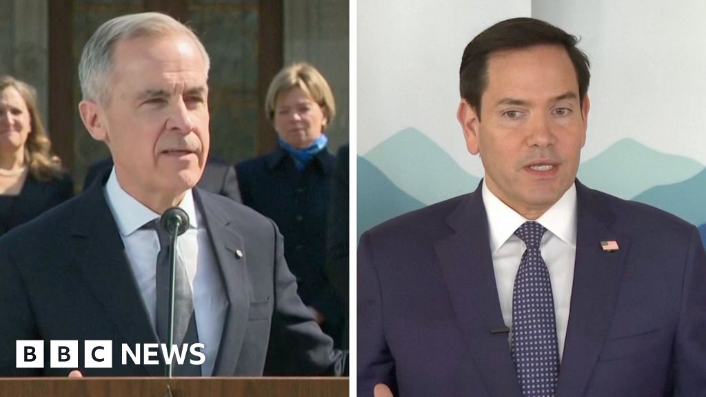 'I'll tell you how that came about...' Rubio and Carney on 51st state