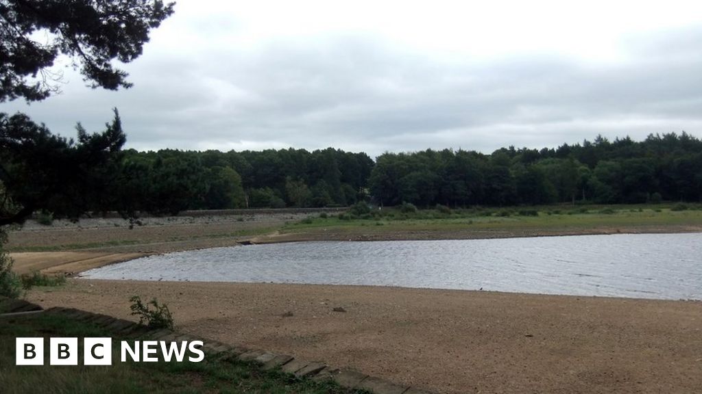 Yorkshire Water says reservoirs down by nearly half
