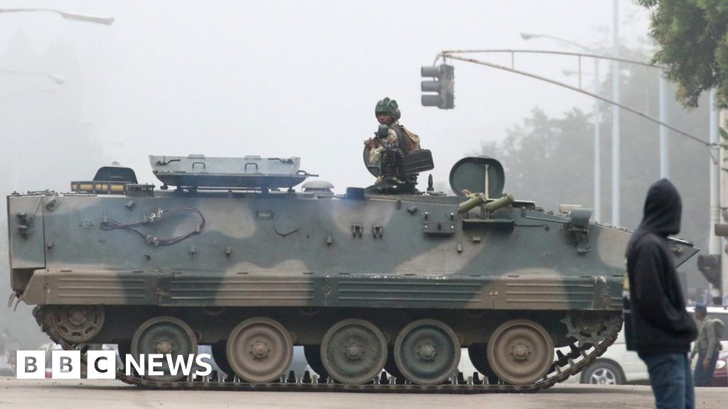 Zimbabwe crisis: Army takes over, says Mugabe is safe
