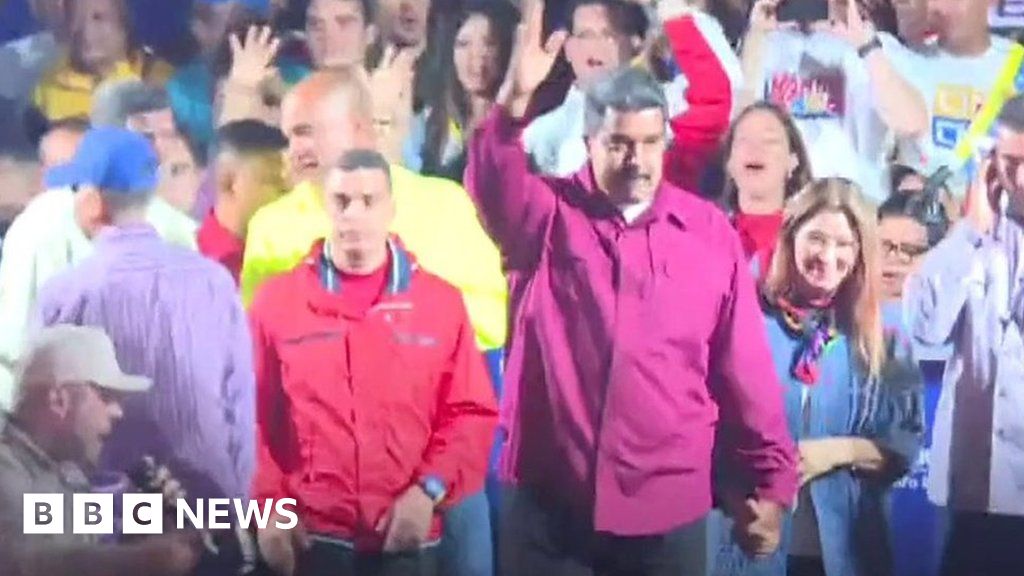 Venezuela's Maduro Wins Re-election - BBC News