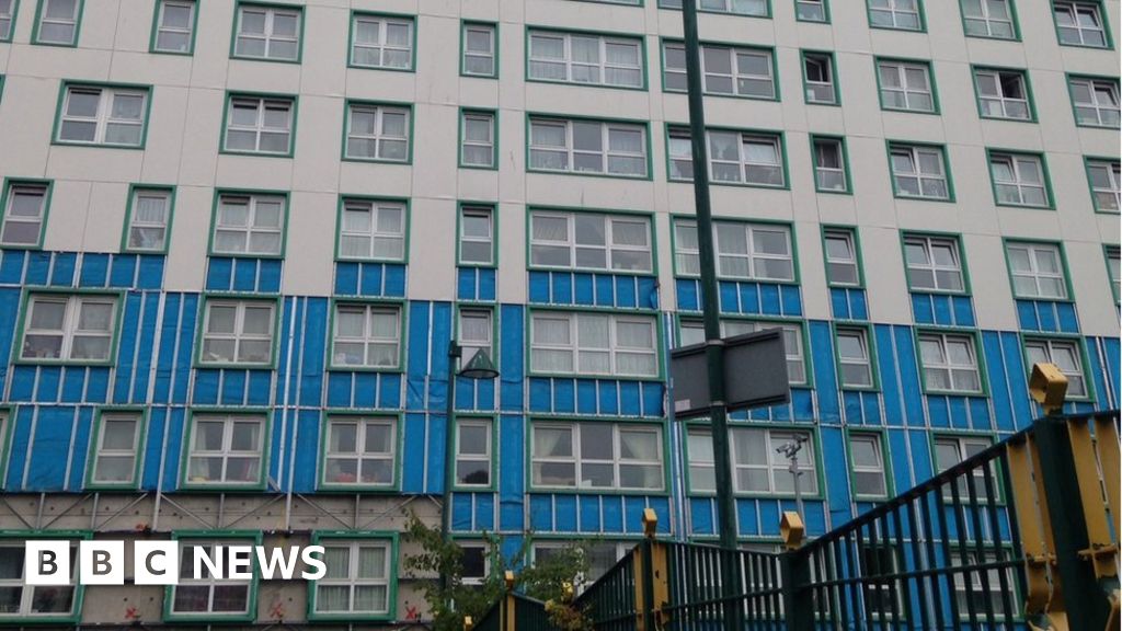 Portsmouth Tower Blocks Cladding Removal 'may Take Months' - BBC News