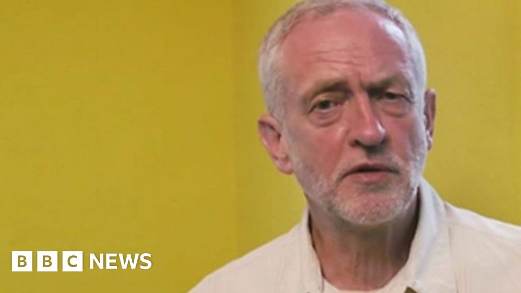 Jeremy Corbyn Calls For Labour Unity In Online Video Bbc News 