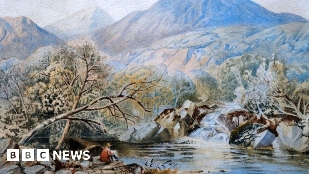 Adolf Hitler paintings of 'no artistic value' on sale in Berlin | BBC ...