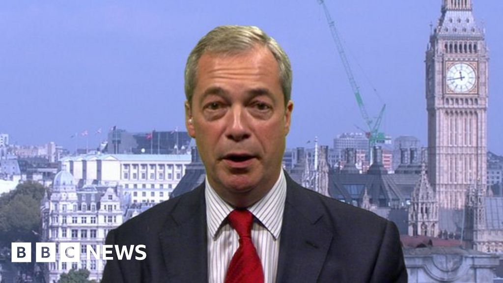 Farage on EU referendum: I support both 'out' campaigns - BBC News