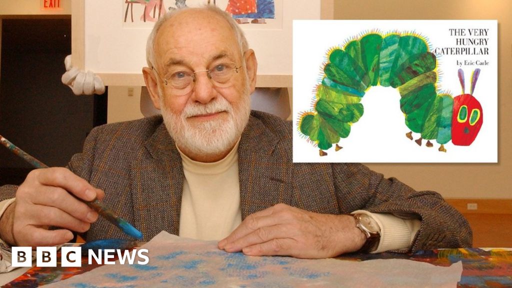 Eric Carle: Very Hungry Caterpillar author dies aged 91