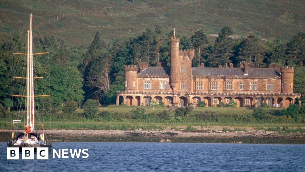 Sale of Rum's historic Kinloch Castle on hold BBC News