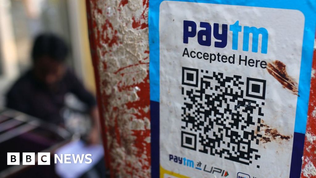 A small grocery store in India's financial capital Mumbai has begun asking customers to pay cash as a popular digital payments service, which it 