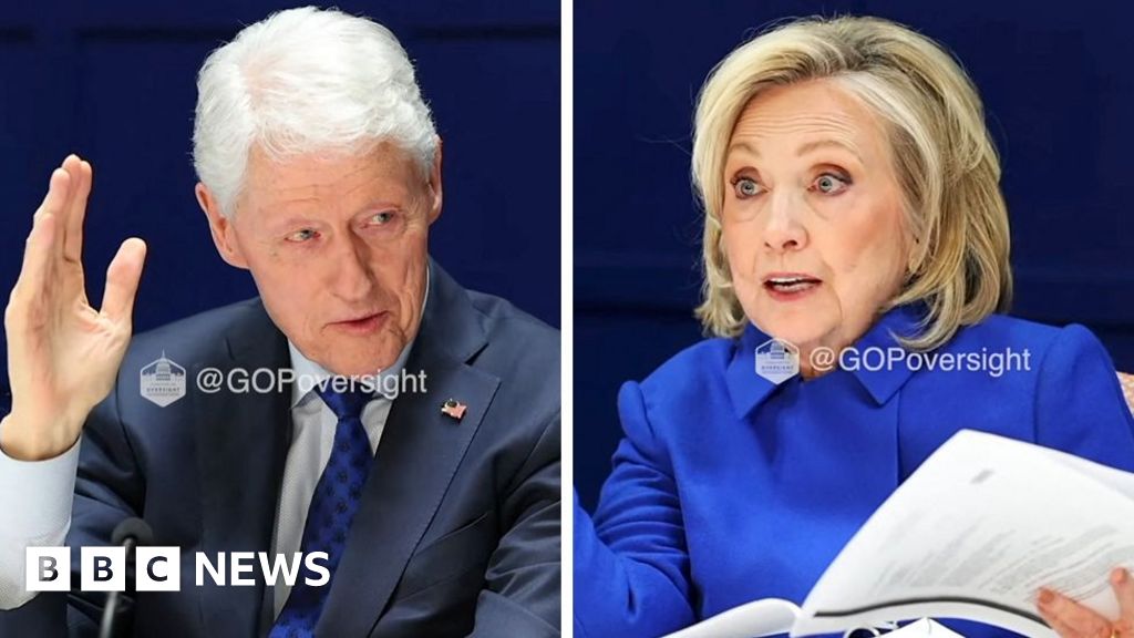 Bill and Hillary Clinton’s testimony about Jeffrey Epstein released  www.bbc.com