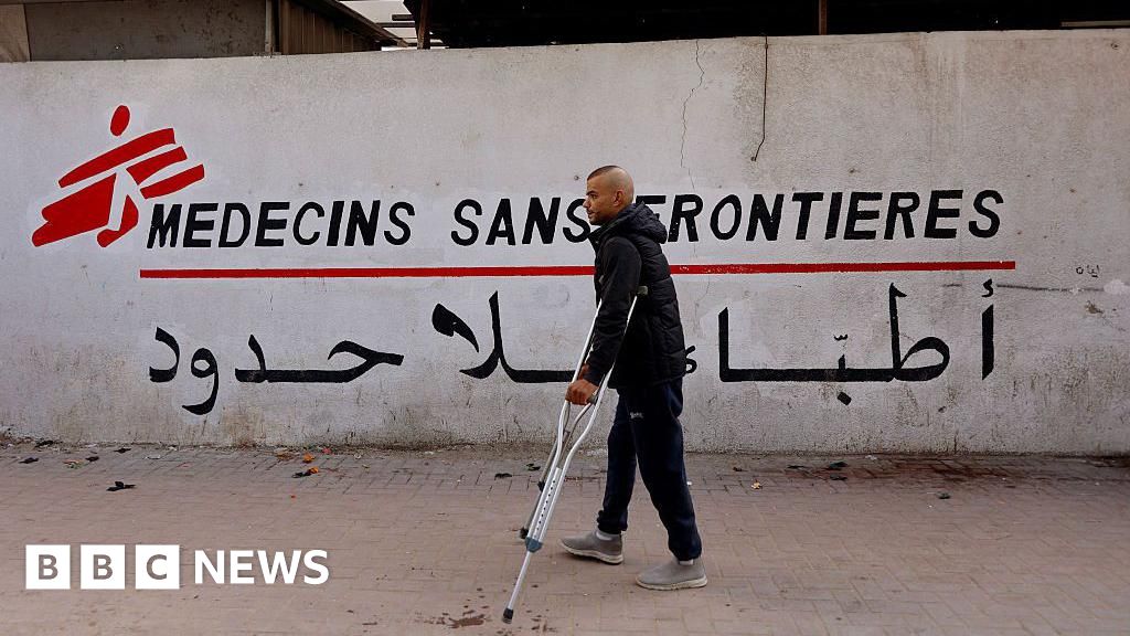 Israel to ban MSF from working in Gaza over refusal to provide staff list