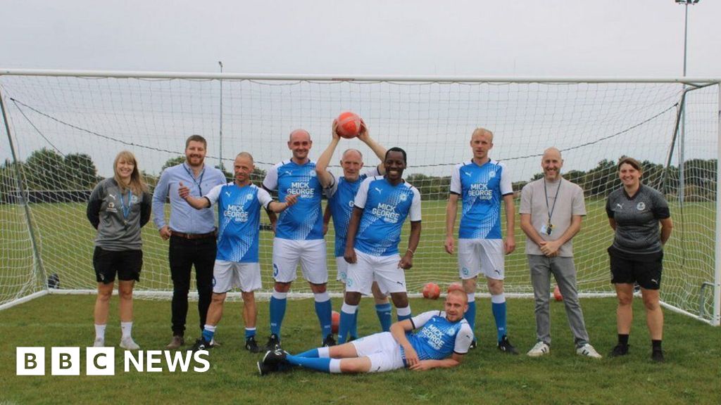 Peterborough charity brings back football sessions for homeless – BBC News