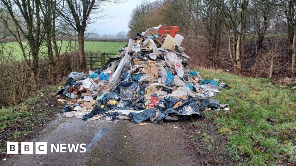 East Goscote: Search for culprits who dumped 20 tonnes of waste 