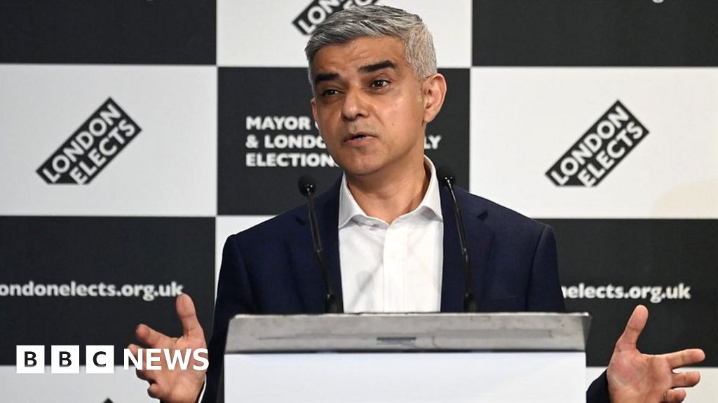 London elections: Sadiq Khan wins second term as mayor - BBC News