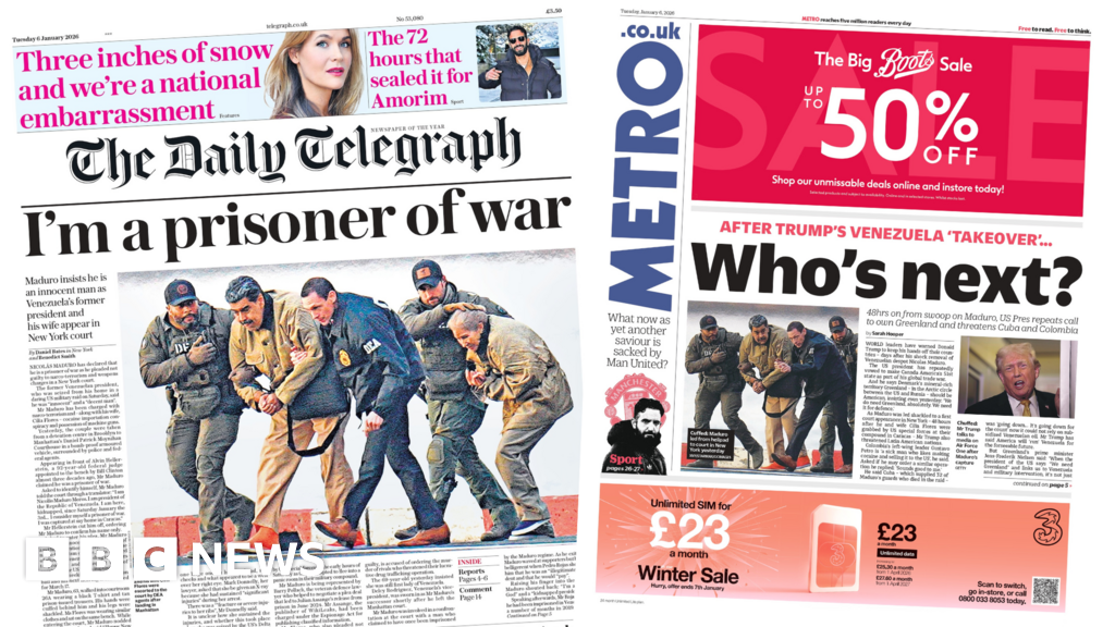 'I'm a prisoner of war' says Maduro and 'that's Amorim'